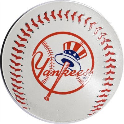 2025 Niue Silver MLB New York Yankees Colorized BU 1 oz $2 coin in Capsule