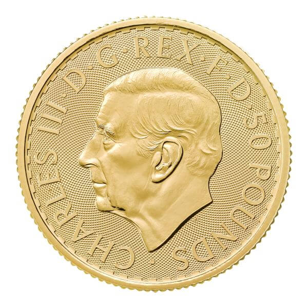 2026 Great Britain Gold Britannia £50 1/2 oz - BU #2