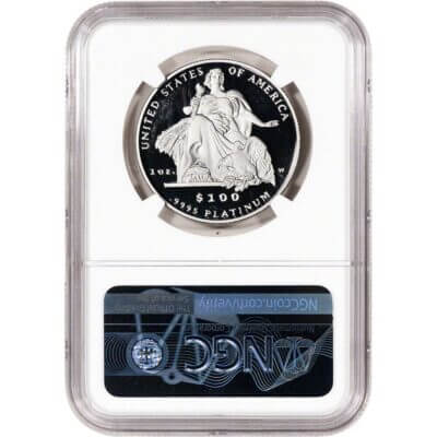 2004 W American Platinum Eagle Proof 1 oz $100 - NGC PF70 UCAM