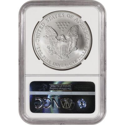 2006 American Silver Eagle - NGC MS70