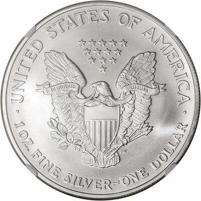 2007 American Silver Eagle - NGC MS70