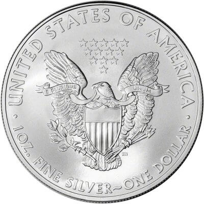 2008 American Silver Eagle 1 oz $1 - BU