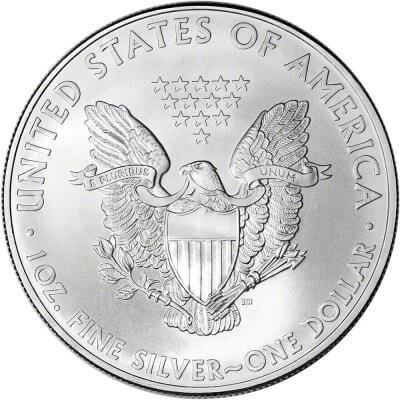 2010 American Silver Eagle 1 oz $1 - 1 Roll - Twenty 20 BU Coins in Mint Tube