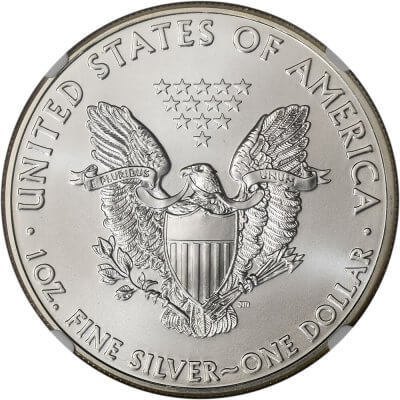 2011 American Silver Eagle - NGC MS70