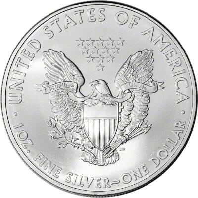 2009 American Silver Eagle 1 oz $1 - 1 Roll - Twenty 20 BU Coins in Mint Tube