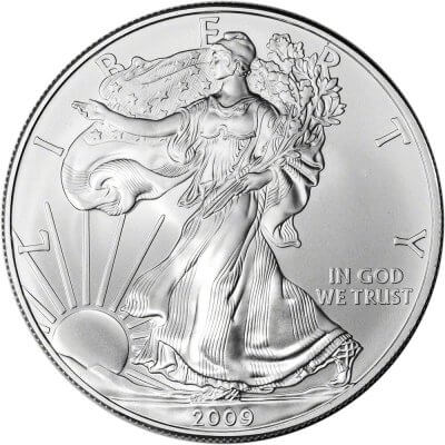 2009 American Silver Eagle Coin - NGC MS69