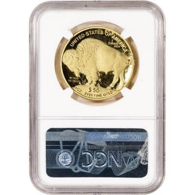 2010 W American Gold Buffalo Proof 1 oz $50 - NGC PF70 UCAM