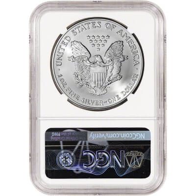 2006 American Silver Eagle Coin - NGC MS69