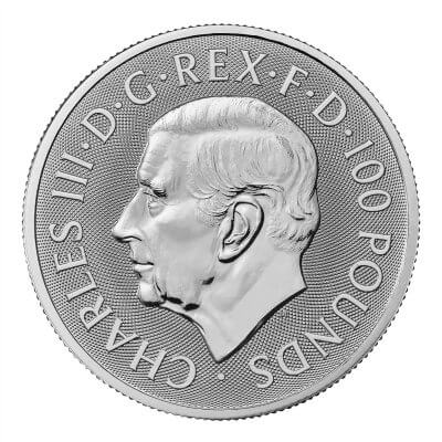2027 Great Britain Platinum Britannia £100 - 1 oz - BU - Tube of 10 Coins