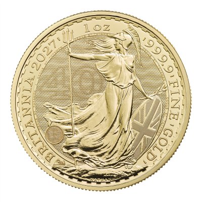 2027 Great Britain Gold Britannia £100 1 oz - BU