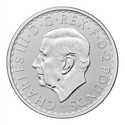 2027 Great Britain Silver Britannia £2 1 oz - BU