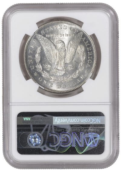1878 S US Morgan Silver Dollar $1 - NGC MS 63