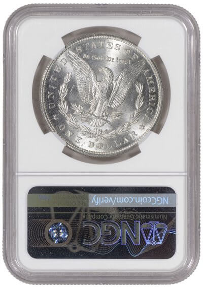 1897 S US Morgan Silver Dollar $1 - NGC MS 63