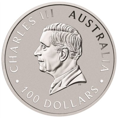 2027 P Australia Platinum Kangaroo 1 oz $100 - BU