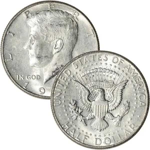 40% Silver Kennedy Half Dollars - $250 Face Value - Circulated