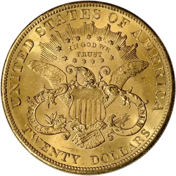 1904 US Gold $20 Liberty Head Double Eagle - BU