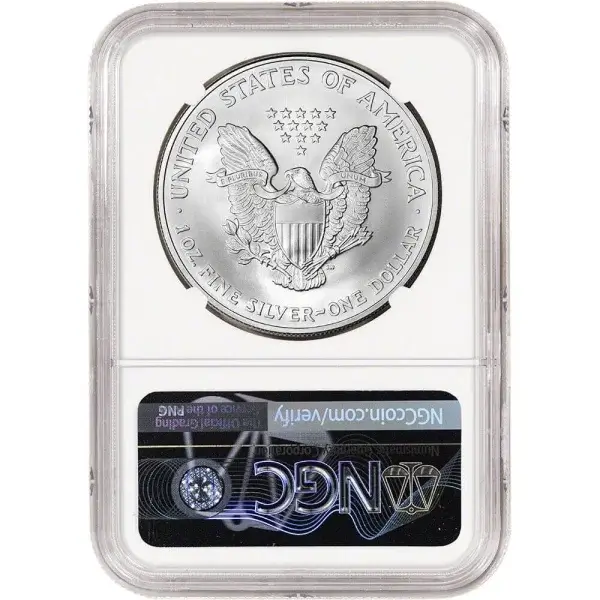 2005 American Silver Eagle Coin - NGC MS69