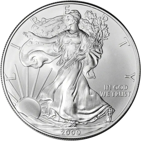 2009 American Silver Eagle Coin - NGC MS69