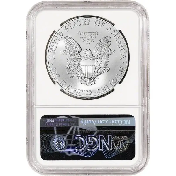 2009 American Silver Eagle Coin - NGC MS69