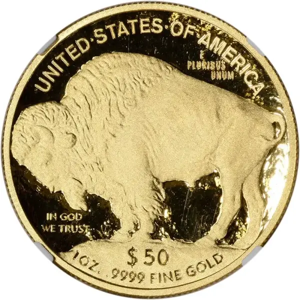 2009 W American Gold Buffalo Proof 1 oz $50 - NGC PF70 UCAM