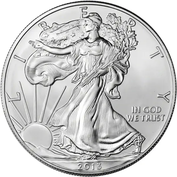 2013 American Silver Eagle 1 oz $1 - BU