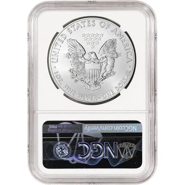 2015 American Silver Eagle Coin - NGC MS69