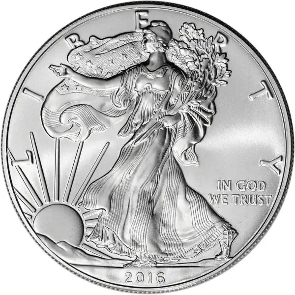 2016 American Silver Eagle 1 oz $1 - BU