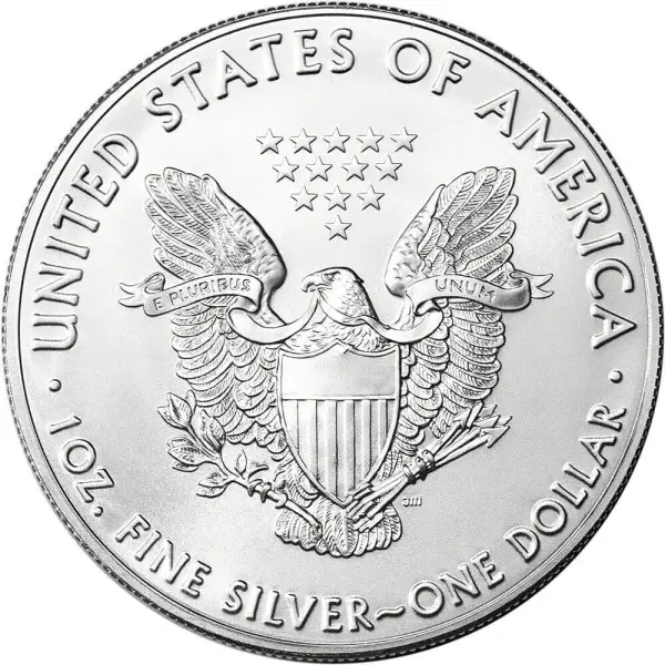 2019 American Silver Eagle 1 oz $1 - BU
