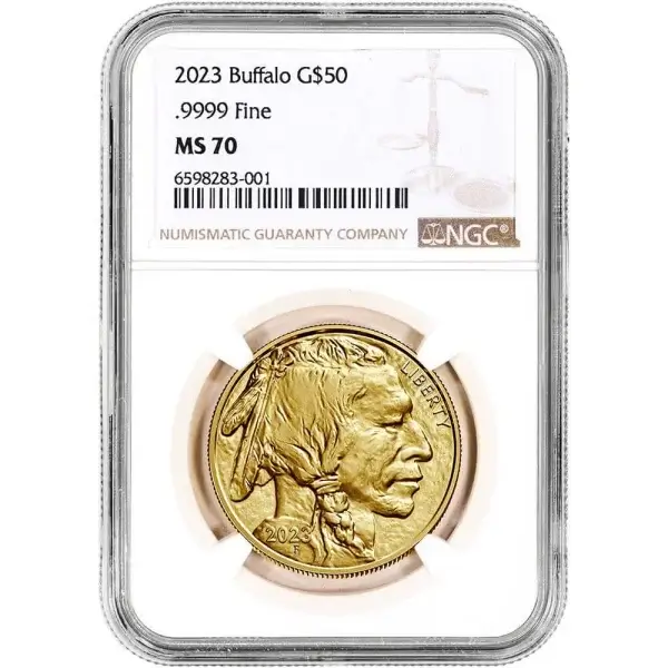 2023 American Gold Buffalo 1 oz $50 - NGC MS70