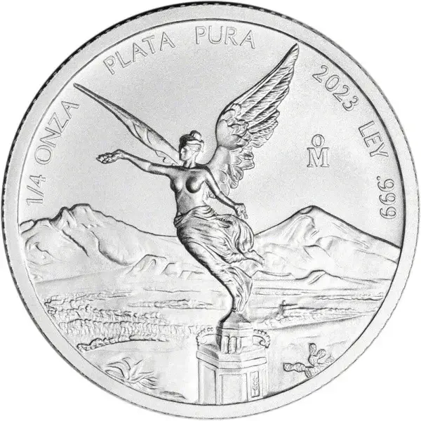 2023 Mexico Silver Libertad 1/4 oz 1/4 Onza - BU