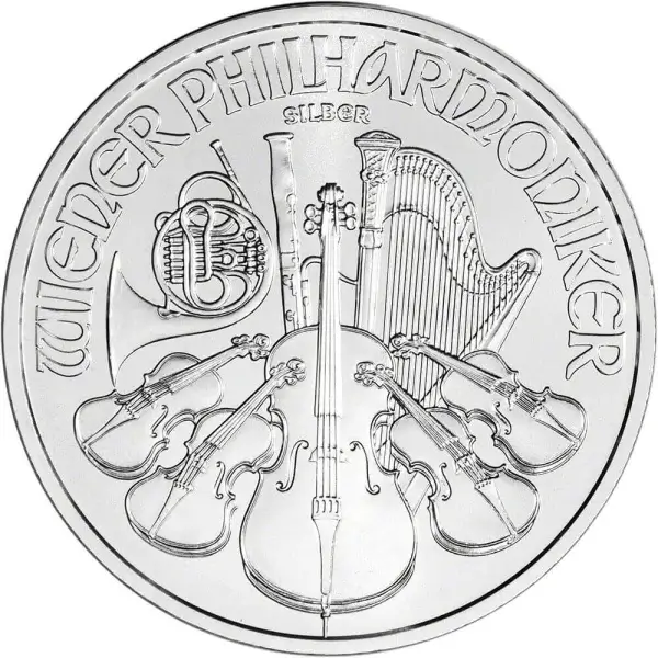 2023 Austria Silver Philharmonic 1 oz 1.5 Euro - BU