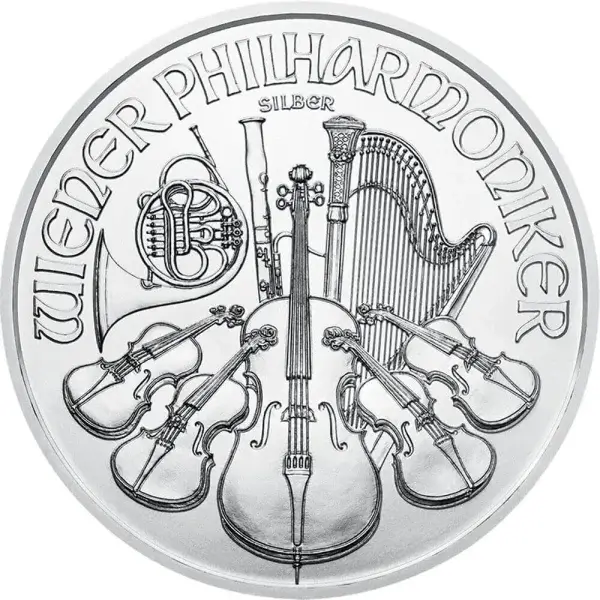 2024 Austria Silver Philharmonic 1 oz 1.5 Euro - BU