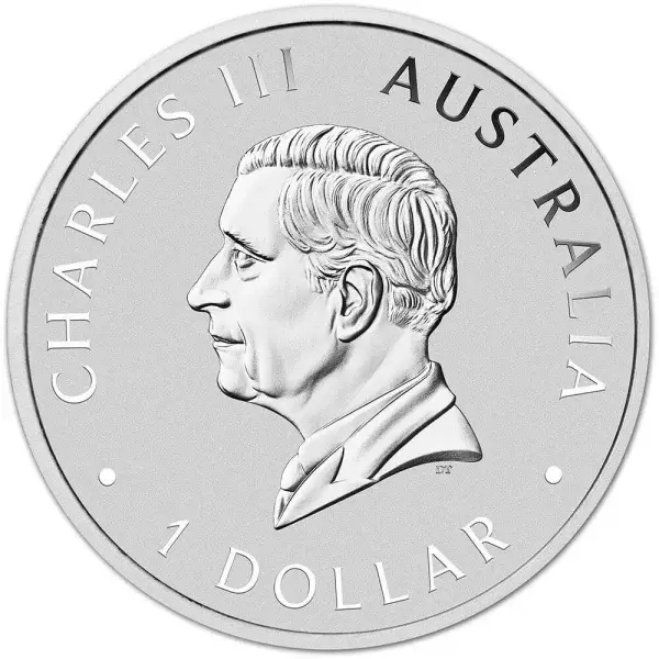 2025 P Australia Silver Kookaburra 1 oz $1 - BU