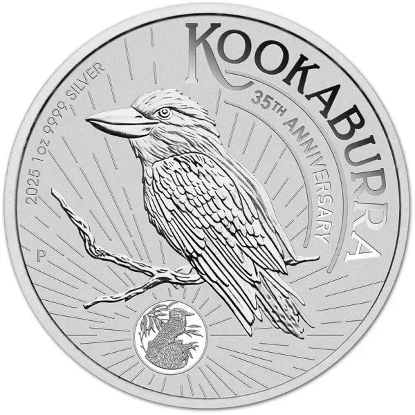 2025 P Australia Silver Kookaburra 1 oz $1 - BU
