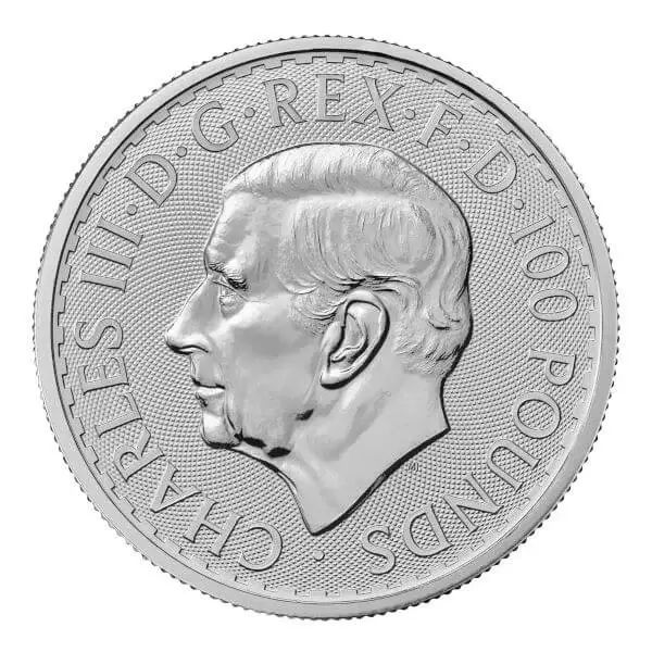2026 Great Britain Platinum Britannia £100 - 1 oz - BU