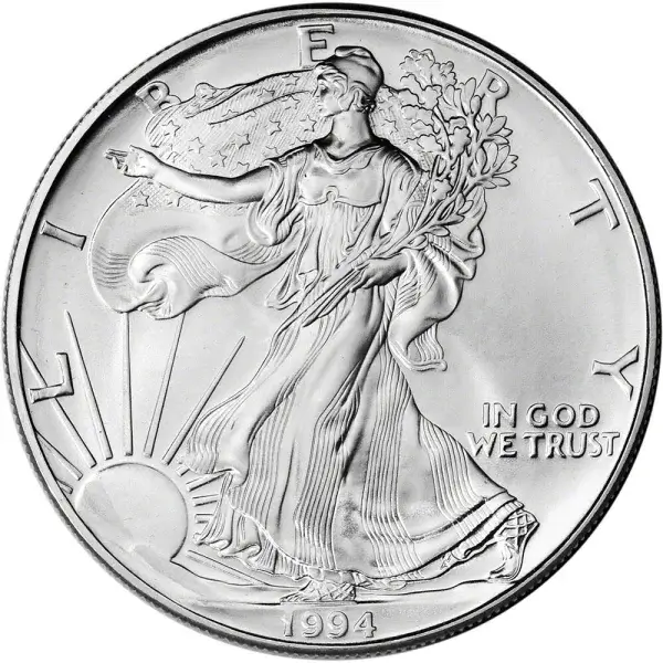 1994 American Silver Eagle Coin - NGC MS69