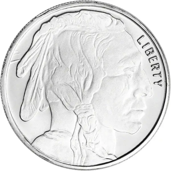 1/2 oz. Highland Mint Silver Round Buffalo .999