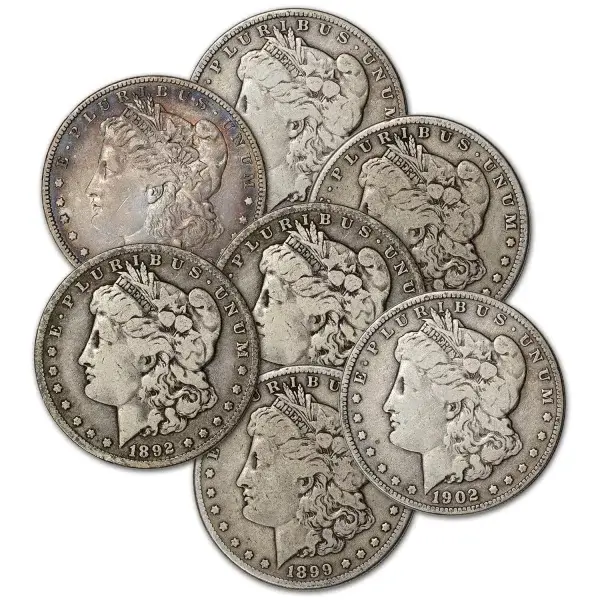 US Morgan Silver Dollar - Cull VG Details - Pre 1921 Random