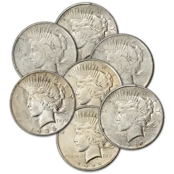 US Peace Silver Dollar - Cull - Random Date