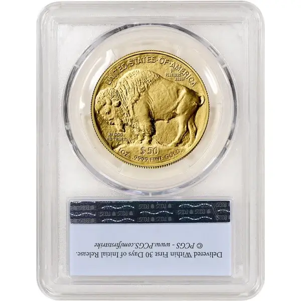 2024 American Gold Buffalo 1 oz $50 - PCGS MS70 First Strike Flag Label