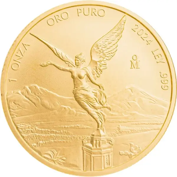 2024 Mexico Gold Libertad 1 oz 1 Onza - BU