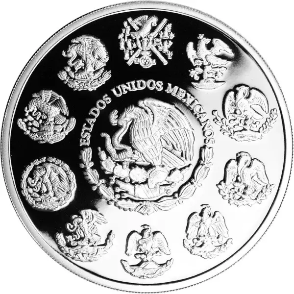 2024 Mexico Silver Libertad 5 oz 5 Onzas - Proof