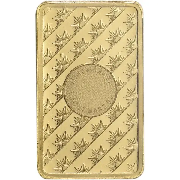 10 gram SMI Gold Bar - Sunshine Minting - .9999 Fine in Sealed Assay