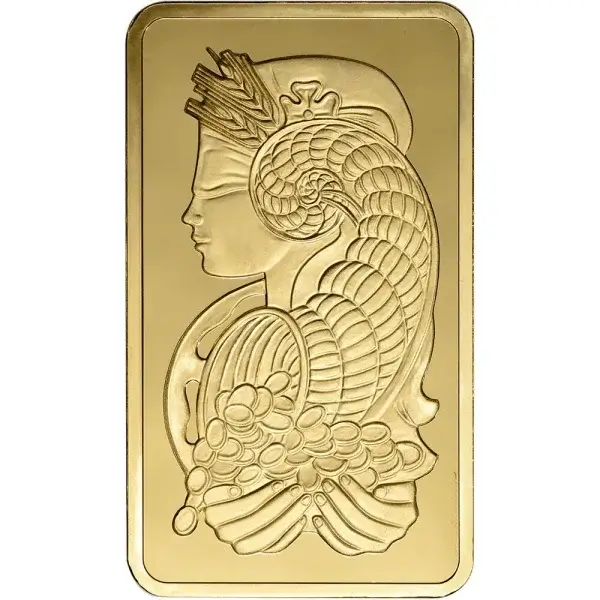 10 oz Gold Bar - PAMP Suisse - Fortuna - 999.9 Fine in Case with Assay