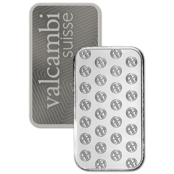 100 gram Platinum Bar - Random Brand - Secondary Market - 999.5 Fine