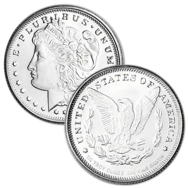 1/4 oz Silver Round - Random Brand - Secondary Market - .999 Fine Tube of 25