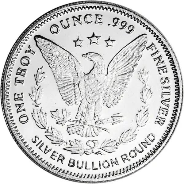 1 oz. Highland Mint Silver Round - Morgan Dollar Design .999 Fine