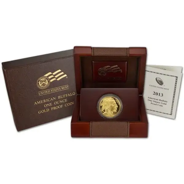 2013 W American Gold Buffalo Proof 1 oz $50 in OGP