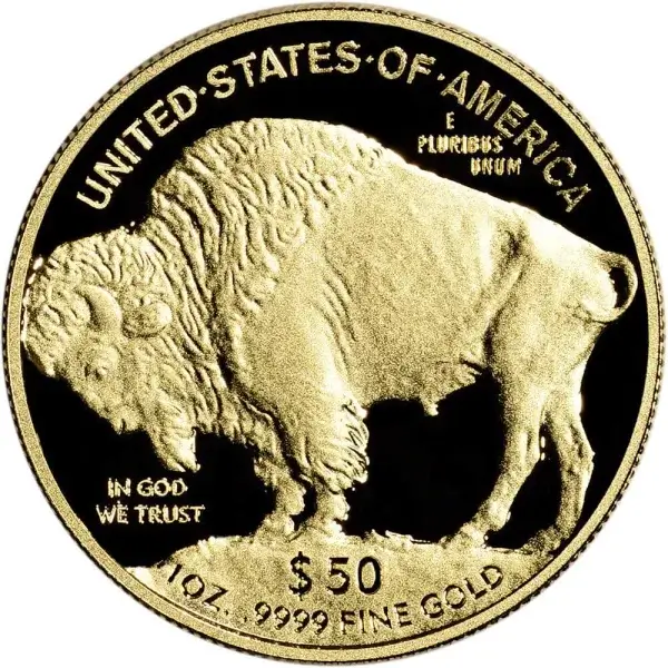 2015 W American Gold Buffalo Proof 1 oz $50 in OGP