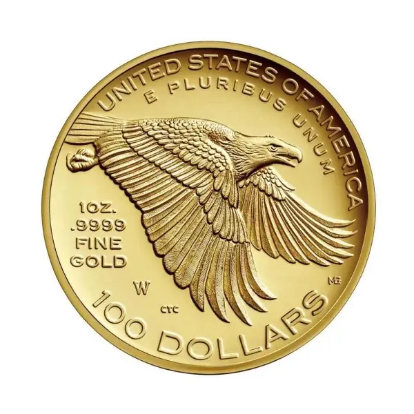 2017 American Liberty Gold High Relief 1 oz Proof $100 in OGP